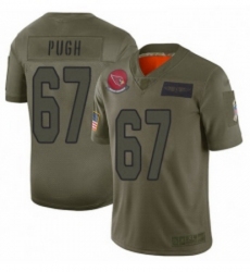 Womens Arizona Cardinals 67 Justin Pugh Limited Camo 2019 Salute to Service Football Jersey