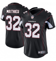 Womens Nike Arizona Cardinals 32 Tyrann Mathieu Elite Black Alternate NFL Jersey