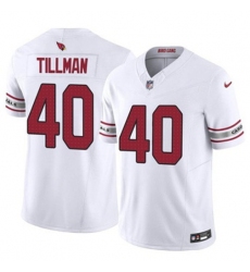 Youth Arizona Cardinals 40 Pat Tillman White 2024 F U S E Vapor Untouchable Limited Stitched