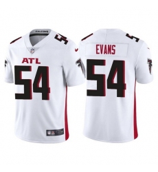 Men Atlanta Falcons 54 Rashaan Evans White Vapor Untouchable Limited Stitched Jersey