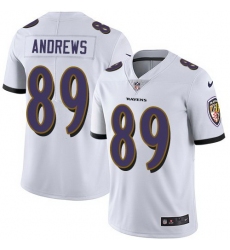 Nike Ravens 89 Mark Andrews White Vapor Untouchable Limited Jersey