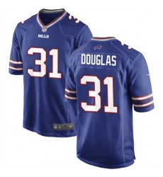 Men Buffalo Bills 31 Rasul Douglas Blue Stitched Football Game Jersey