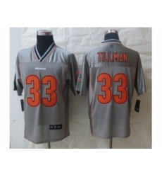 Nike Chicago Bears 33 Charles Tillman Grey Elite Vapor NFL Jersey