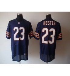 Nike Chicago bears 23 Devin Hester blue Elite NFL Jersey