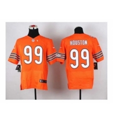 Nike chicago bears 99 Lamarr Houston orange Elite NFL Jersey