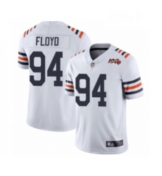 Youth Chicago Bears 94 Leonard Floyd White 100th Season Limited Football Jersey