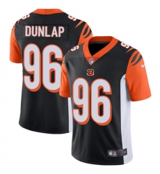 Nike Bengals #96 Carlos Dunlap Black Team Color Youth Stitched NFL Vapor Untouchable Limited Jersey