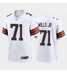 men jedrick wills cleveland browns white game jersey 2020 