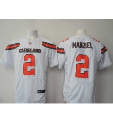 nike nfl jerseys cleveland browns 2 manziel white[Elite][new style]