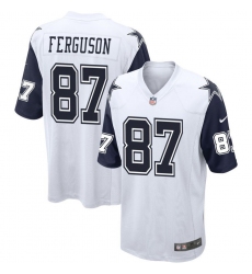 Men Dallas Cowboys 87 Jake Ferguson Rush limited Stitched Jersey