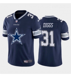 Nike Cowboys 31 Trevon Diggs Navy Team Big Logo Vapor Untouchable Limited Jersey