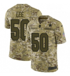 Youth Nike Dallas Cowboys 50 Sean Lee Limited Camo 2018 Salute to Service NFL Jersey