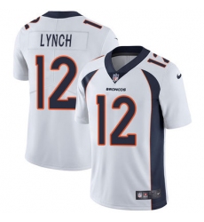 Nike Broncos #12 Paxton Lynch White Youth Stitched NFL Vapor Untouchable Limited Jersey