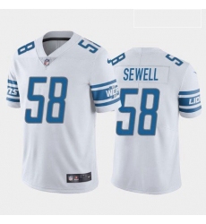 Men Detroit Lions Penei Sewell Blue White 2021 Draft Jersey