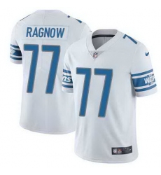 Nike Lions 77 Frank Ragnow White Vapor Untouchable Limited Jersey