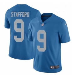 Youth Nike Detroit Lions 9 Matthew Stafford Elite Blue Alternate NFL Jersey