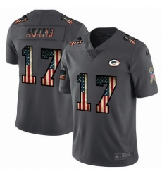 Nike Packers 17 Davante Adams 2019 Salute To Service USA Flag Fashion Limited Jersey