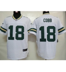 Nike green bay packers 18 Randall Cobb white Elite NFL Jersey