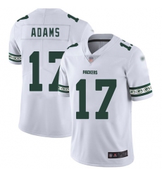 Packers 17 Davante Adams White Men Stitched Football Limited Team Logo Fashion Jersey