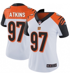 Womens Nike Cincinnati Bengals 97 Geno Atkins Vapor Untouchable Limited White NFL Jersey