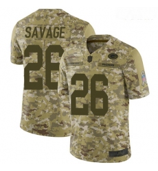 Packers #26 Darnell Savage Camo Youth Stitched Football Limited 2018 Salute to Service Jersey