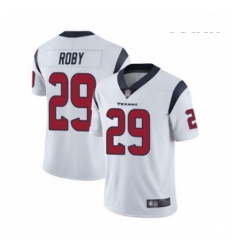 Youth Houston Texans 29 Bradley Roby White Vapor Untouchable Limited Player Football Jersey