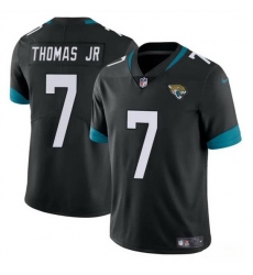 Men Jacksonville Jaguars 7 Brian Thomas Jr Black 2024 Draft Vapor Untouchable Limited Stitched Jersey