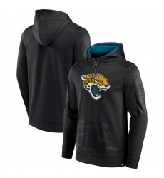 Men Jacksonville Jaguars Black On The Ball Pullover Hoodie