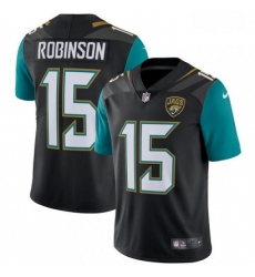 Men Nike Jacksonville Jaguars 15 Allen Robinson Black Alternate Vapor Untouchable Limited Player NFL Jersey