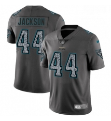 Men Nike Jacksonville Jaguars 44 Myles Jack Gray Static Vapor Untouchable Limited NFL Jersey