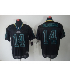 Nike Jacksonville Jaguars 14 Justin Blackmon Black Elite Lights Out NFL Jersey