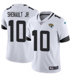 Nike Jaguars 10 Laviska Shenault Jr  White Men Stitched NFL Vapor Untouchable Limited Jersey