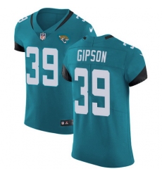 Nike Jaguars #39 Tashaun Gipson Teal Green Team Color Mens Stitched NFL Vapor Untouchable Elite Jersey