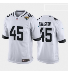 men k'lavon chaisson jacksonville jaguars white game jersey 