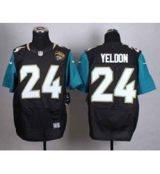 nike nfl jerseys jacksonville jaguars 24 yeldon black[Elite]