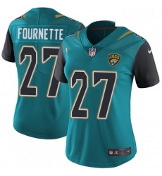 Womens Nike Jacksonville Jaguars 27 Leonard Fournette Elite Teal Green Team Color NFL Jersey