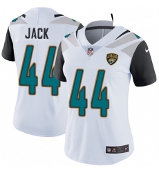 Womens Nike Jacksonville Jaguars 44 Myles Jack White Vapor Untouchable Limited Player NFL Jersey