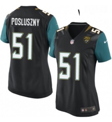 Womens Nike Jacksonville Jaguars 51 Paul Posluszny Game Black Alternate NFL Jersey