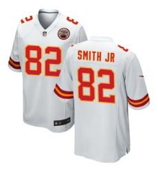 Men Kansas City Chiefs 82 Irv Smith White Vapor Untouchable Limited Stitched Jersey