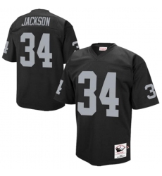 Youth Las Vegas Raiders Bo Jackson Mitchell & Ness Black 1990 Stitched Jersey