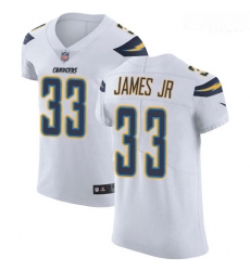 Chargers 33 Derwin James Jr White Men Stitched Football Vapor Untouchable Elite Jersey