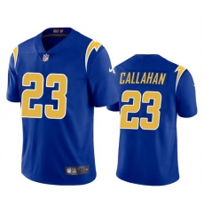 Men Los Angeles Chargers 23 Bryce Callahan Blue Vapor Untouchable Limited Stitched Jersey