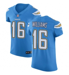 Nike Chargers #16 Tyrell Williams Electric Blue Alternate Mens Stitched NFL Vapor Untouchable Elite Jersey