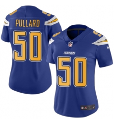 Womens Chargers #50 Hayes Pullard Rush Jersey