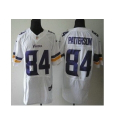 Nike Minnesota Vikings 84 Cordarrelle Patterson White Elite NFL Jersey