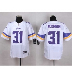 nike nfl jerseys minnesota vikings 31 mckinnon white[Elite][mckinnon]