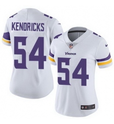 Nike Vikings #54 Eric Kendricks White Womens Stitched NFL Vapor Untouchable Limited Jersey