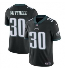 Men Philadelphia Eagles 30 Quinyon Mitchell Black 2024 Draft Vapor Untouchable Limited Stitched Football Jersey