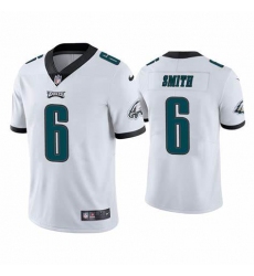 Men Philadelphia Eagles #6 DeVonta Smith White Vapor Untouchable Limited Stitched Jersey