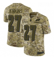 Mens Nike Philadelphia Eagles 27 Malcolm Jenkins Limited Camo 2018 Salute to Service NFL Jersey